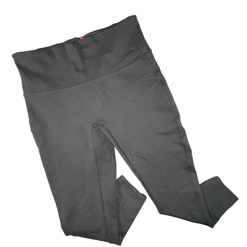 Spanx Pull On Perfect Pants Women’s Sz XL Black Ankle Slimming Leggings Leisure